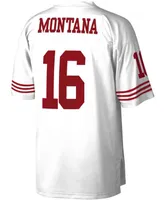 Men's Joe Montana White San Francisco 49Ers Legacy Replica Jersey