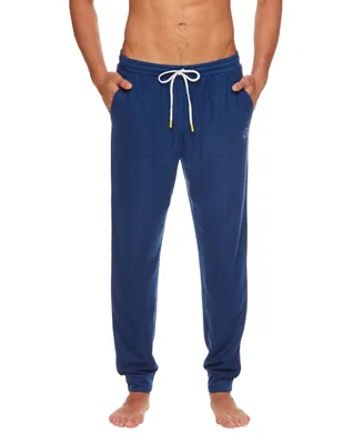 Joe Boxer Navy Licky Dots Sleepwear Short Sleeve Jogger Pant Pajama Set