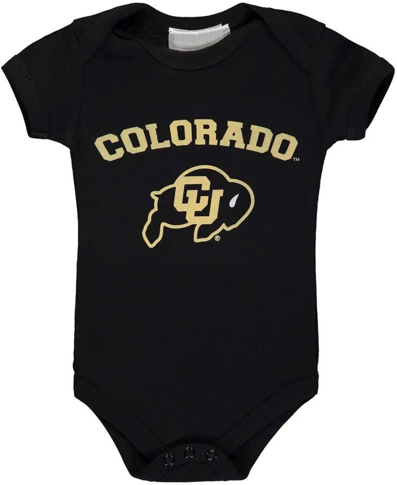 Infant Boys and Girls Black Colorado Buffaloes Arch Logo Bodysuit