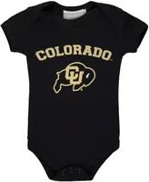 Infant Boys and Girls Black Colorado Buffaloes Arch Logo Bodysuit