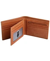 Men's Bellagio Collection Center Wing Bifold Wallet with Coin Pocket