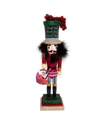 Kurt Adler 14" Hollywood Wine Nutcracker