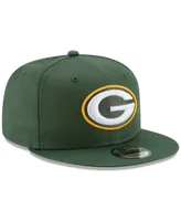 New Era Men's Green Bay Packers Basic 9FIFTY Adjustable Snapback Cap