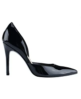 Marc Fisher Women's Christa Pointy Toe Stiletto Dress Pumps - Black Patent