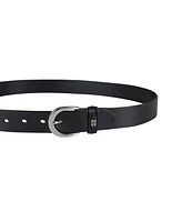 Tommy Hilfiger Women's Signature Leather Jean Belt