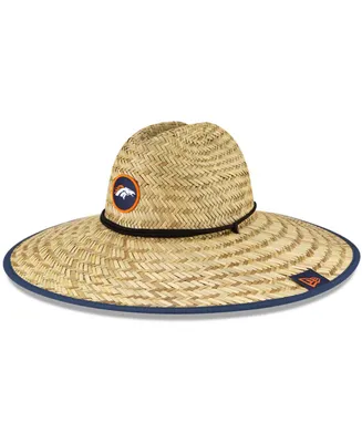 Men's Natural Denver Broncos 2021 Nfl Training Camp Official Straw Lifeguard Hat