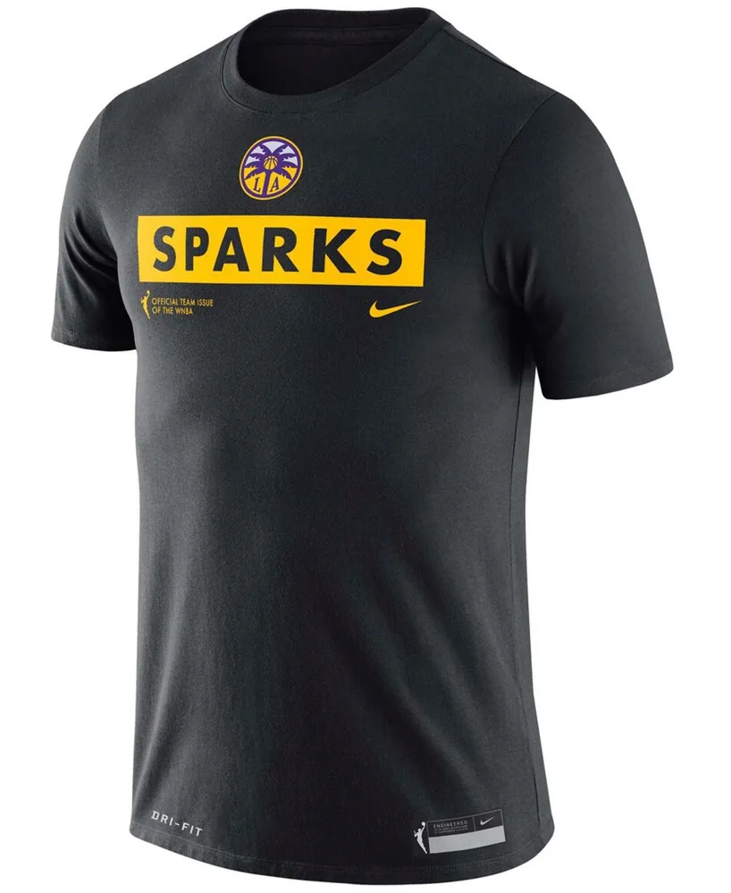 Men's Black Los Angeles Sparks Practice T-shirt