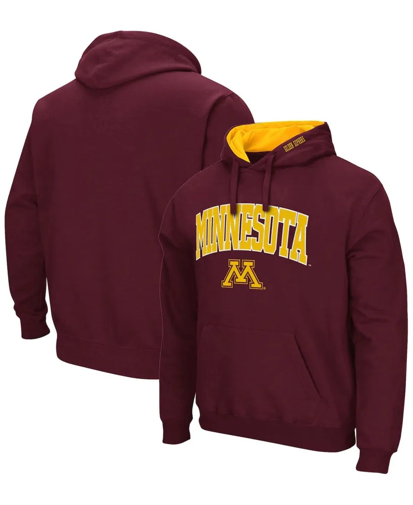 Men's Maroon Minnesota Golden Gophers Arch Logo 3.0 Pullover Hoodie