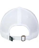 Men's White Michigan State Spartans Primary Logo Staple Adjustable Hat