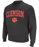 Colosseum Men's Clemson Tigers Arch & Logo Pullover Sweatshirt