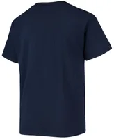 Big Boys Navy Illinois Fighting Illini Team T-shirt