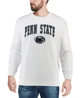Men's White Penn State Nittany Lions Arch Logo Crew Neck Sweatshirt