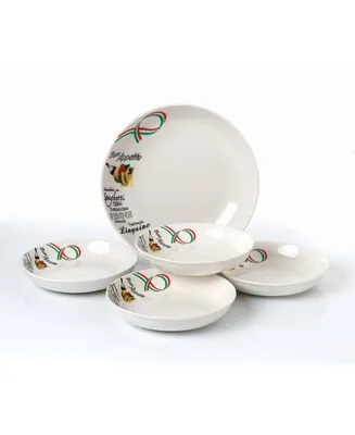 Buon Appetito Pasta by Lorren Home Trends, Set of 5