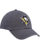 Men's Charcoal Pittsburgh Penguins Clean Up Adjustable Hat
