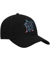 Men's Black Miami Marlins Legend Mvp Adjustable Hat