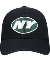 Men's Black New York Jets Clean Up Alternate Adjustable Hat