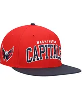 Men's Red Washington Capitals Captain Snapback Hat