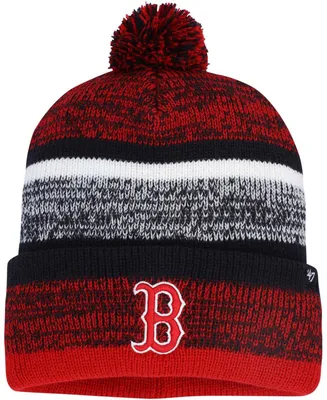 Men's Navy Boston Red Sox Northward Cuffed Knit Hat with Pom