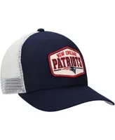 Men's Navy New England Patriots Shumay Mvp Snapback Hat