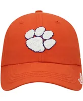 Women's Orange Clemson Tigers Miata Clean Up Logo Adjustable Hat