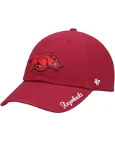 Women's Cardinal Arkansas Razorbacks Miata Clean Up Logo Adjustable Hat