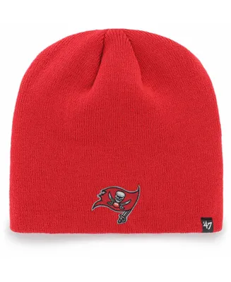 Men's Red Tampa Bay Buccaneers Primary Logo Knit Beanie
