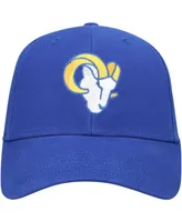 Boys Royal Los Angeles Rams Basic Secondary Mvp Adjustable Hat