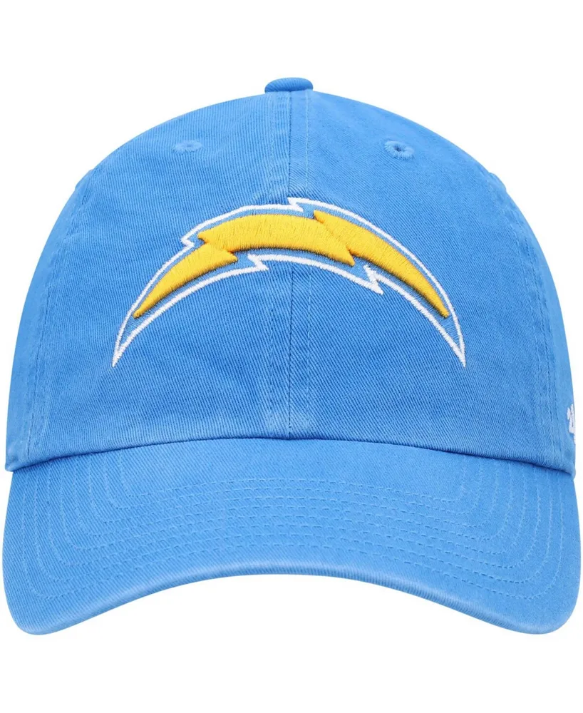 Boys Powder Blue Los Angeles Chargers Logo Clean Up Adjustable Hat