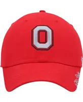 Women's Scarlet Ohio State Buckeyes Miata Clean Up Adjustable Hat