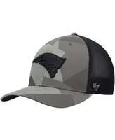 Men's Olive New England Patriots Countershade Mvp Dp Trucker Snapback Hat