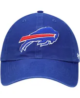 Boys Royal Buffalo Bills Logo Clean Up Adjustable Hat