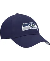 Boys Navy Seattle Seahawks Basic Mvp Adjustable Hat