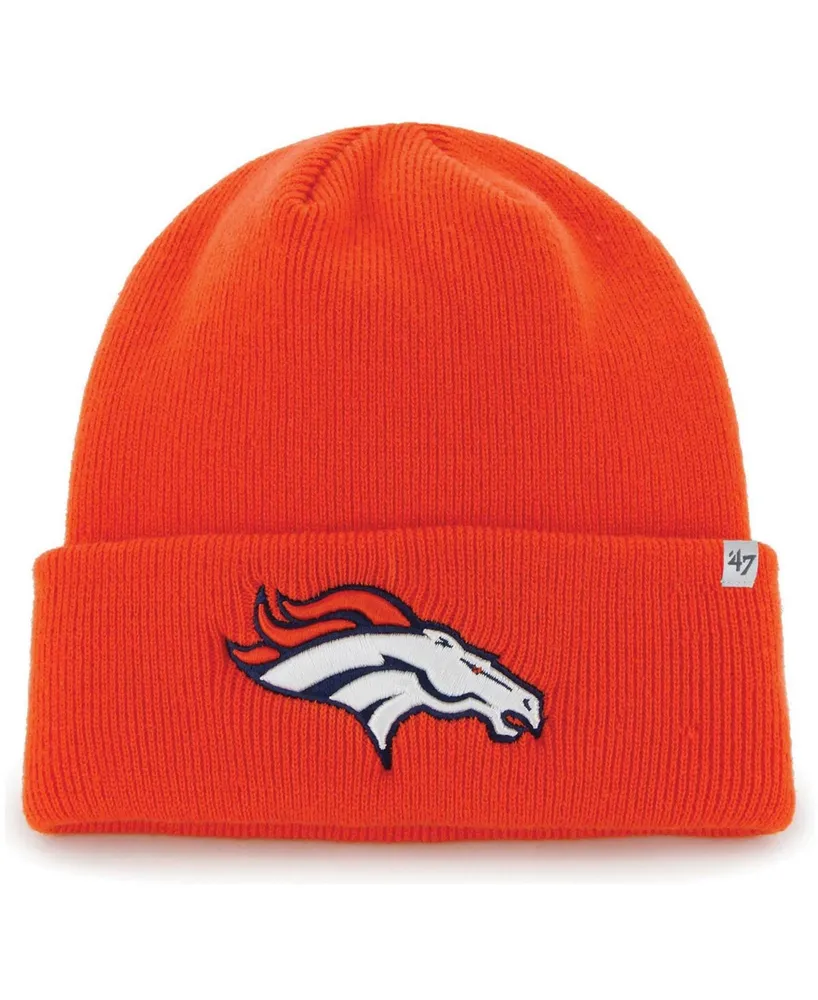 Men's Orange Denver Broncos Secondary Basic Cuffed Knit Hat