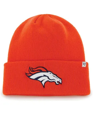 Men's Orange Denver Broncos Secondary Basic Cuffed Knit Hat