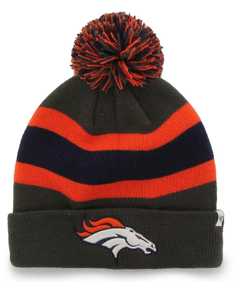 Men's Fanatics Branded Charcoal Denver Broncos Dark Shadow Cuffed Knit Hat