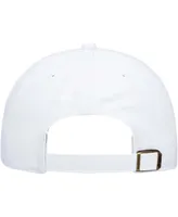 Women's White Michigan Wolverines Miata Clean Up Logo Adjustable Hat