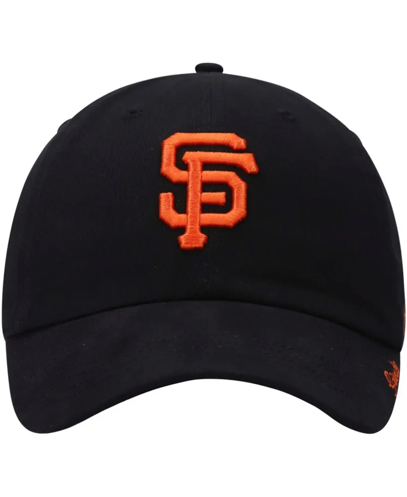 Women's Black San Francisco Giants Team Miata Clean Up Adjustable Hat