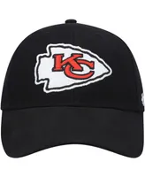 Boys Black Kansas City Chiefs Basic Secondary Mvp Adjustable Hat