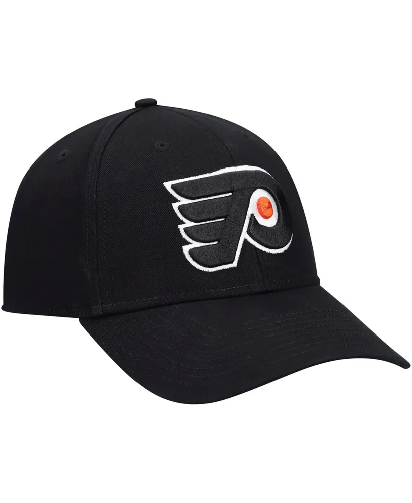 Men's Black Philadelphia Flyers Legend Mvp Adjustable Hat