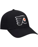 Men's Black Philadelphia Flyers Legend Mvp Adjustable Hat