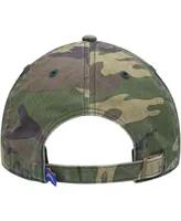 Men's Camo Los Angeles Chargers Woodland Clean Up Adjustable Hat