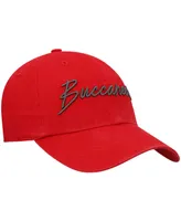 Women's Red Tampa Bay Buccaneers Vocal Clean Up Adjustable Hat