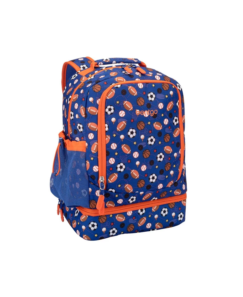 Bentgo Kids Prints 2-In-1 Backpack and Insulated Lunch Bag