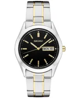Seiko Men's Essential Two-Tone Stainless Steel Bracelet Watch 40mm