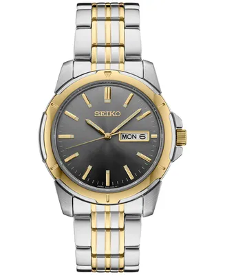 Seiko Men's Essentials Two-Tone Stainless Steel Bracelet Watch 39mm