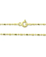 Giani Bernini Dot & Dash Link 16" Chain Necklace, Created for Macy's