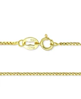 Giani Bernini Box Link 24" Chain Necklace in 18k Gold-Plated Sterling Silver, Created for Macy's