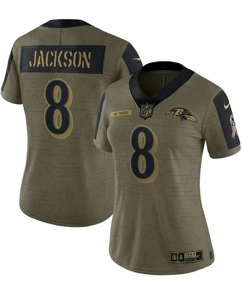 Bo Jackson Las Vegas Raiders Nike Women's 2022 Salute To Service Retired  Player Limited Jersey - Olive