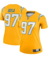 Women's Joey Bosa Gold-Tone Los Angeles Chargers Inverted Legend Jersey - Gold