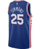 Men's Ben Simmons Royal Philadelphia 76ers 2021, 22 Diamond Swingman Jersey - Icon Edition